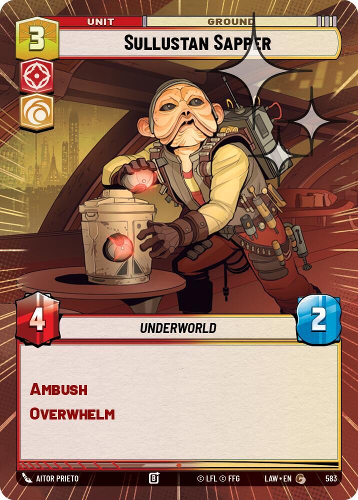 Sullustan Sapper (Hyperspace Foil)