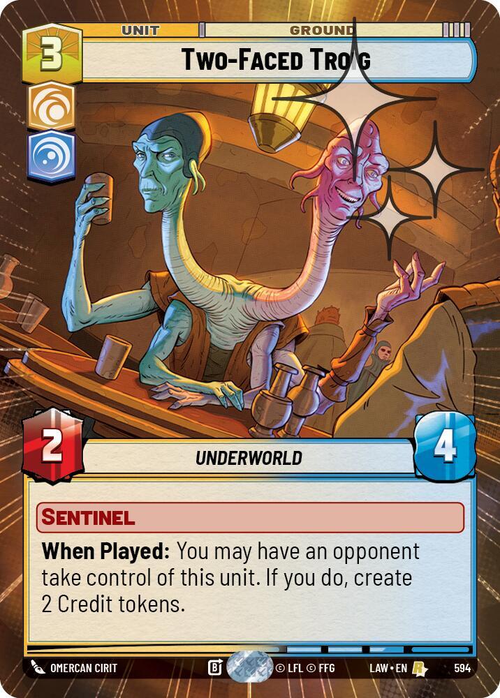 Two-Faced Troig (Hyperspace Foil)