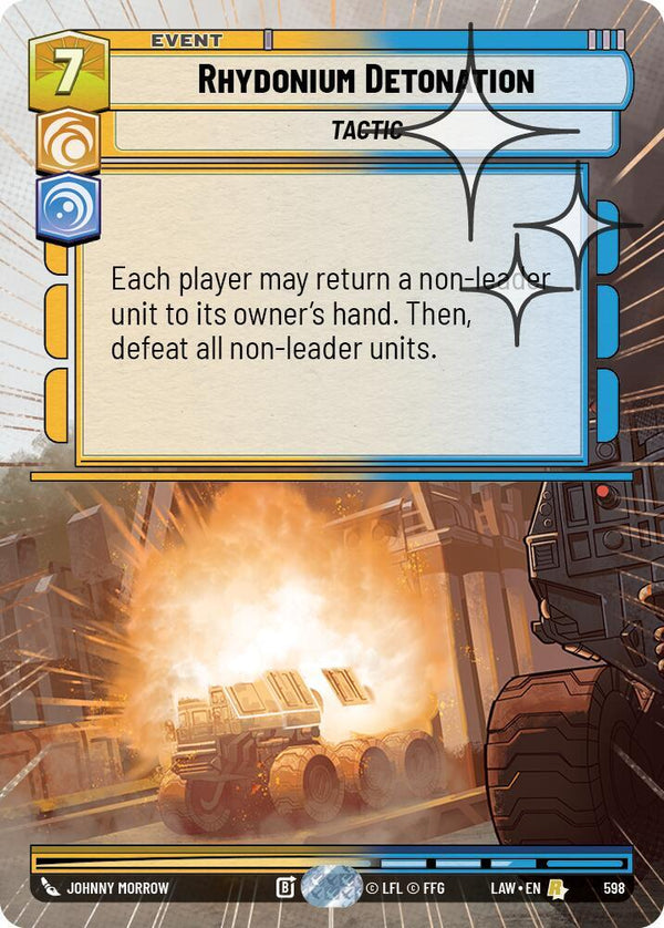 Rhydonium Detonation (Hyperspace Foil) - Star Wars Unlimited