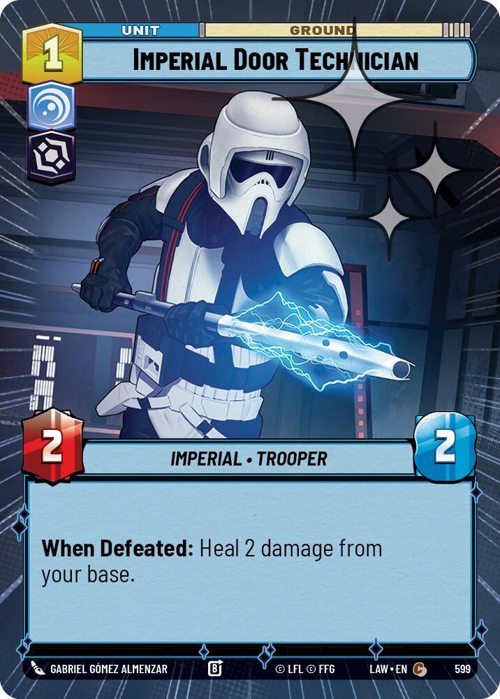 Imperial Door Technician (Hyperspace Foil)