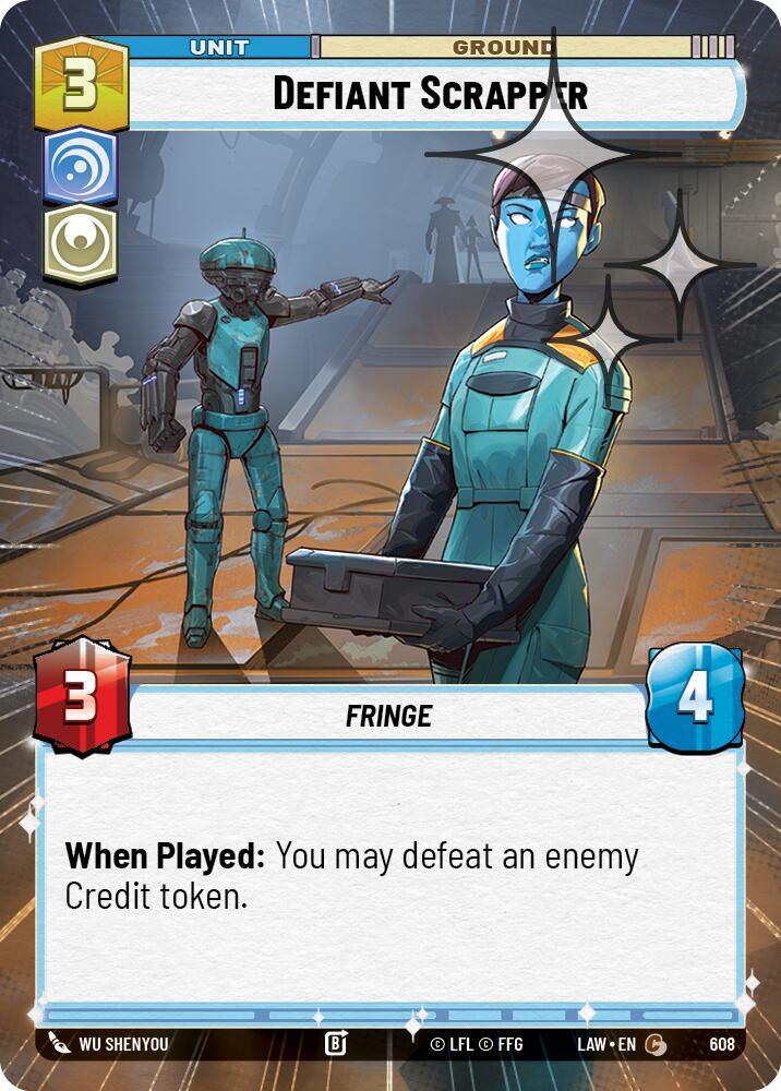 Defiant Scrapper (Hyperspace Foil)