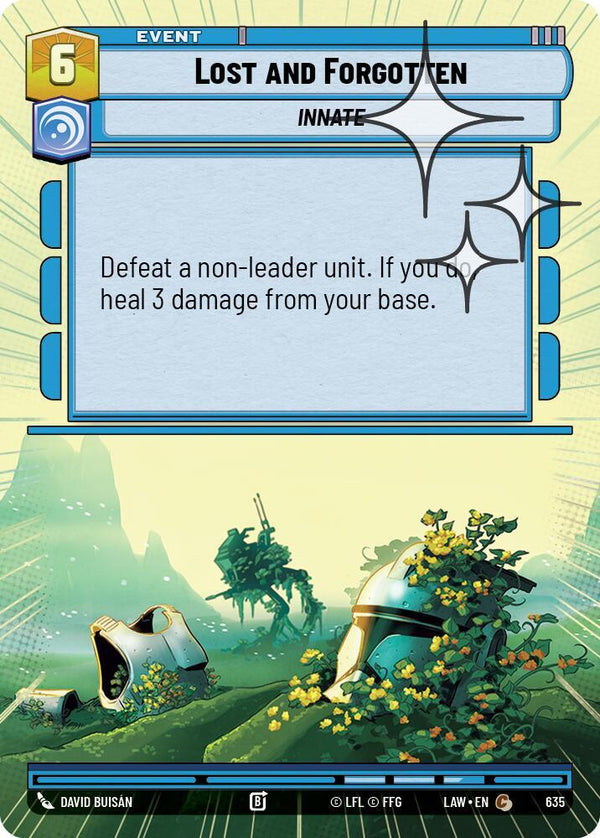 Lost and Forgotten (Hyperspace Foil) - Star Wars Unlimited