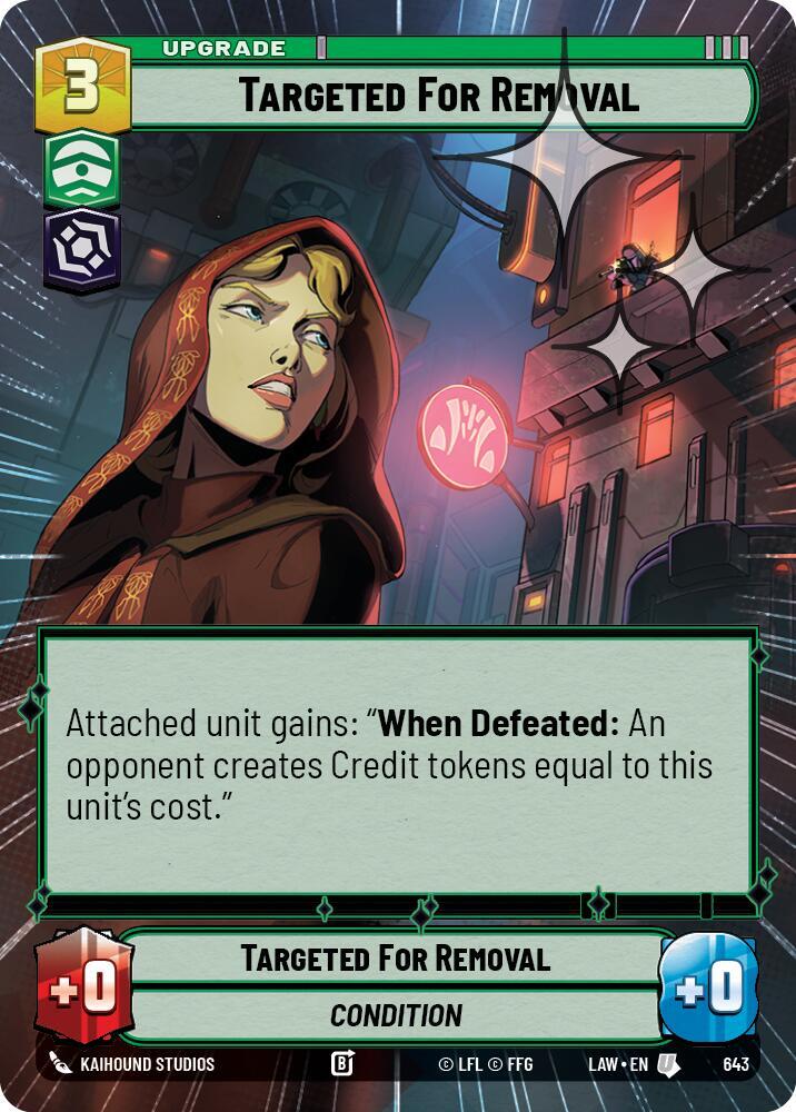 Targeted for Removal (Hyperspace Foil)
