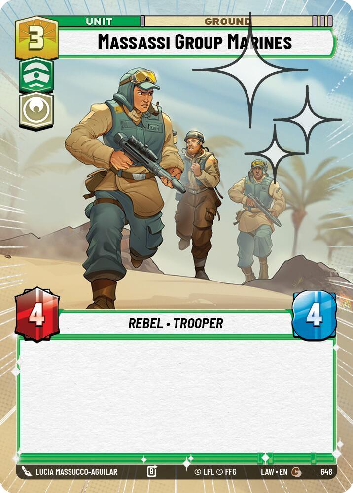 Massassi Group Marines (Hyperspace Foil)
