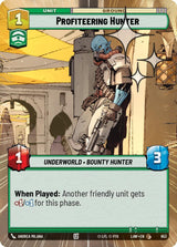Profiteering Hunter (Hyperspace Foil) - Star Wars Unlimited