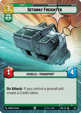 Getaway Freighter (Hyperspace Foil) - Star Wars Unlimited