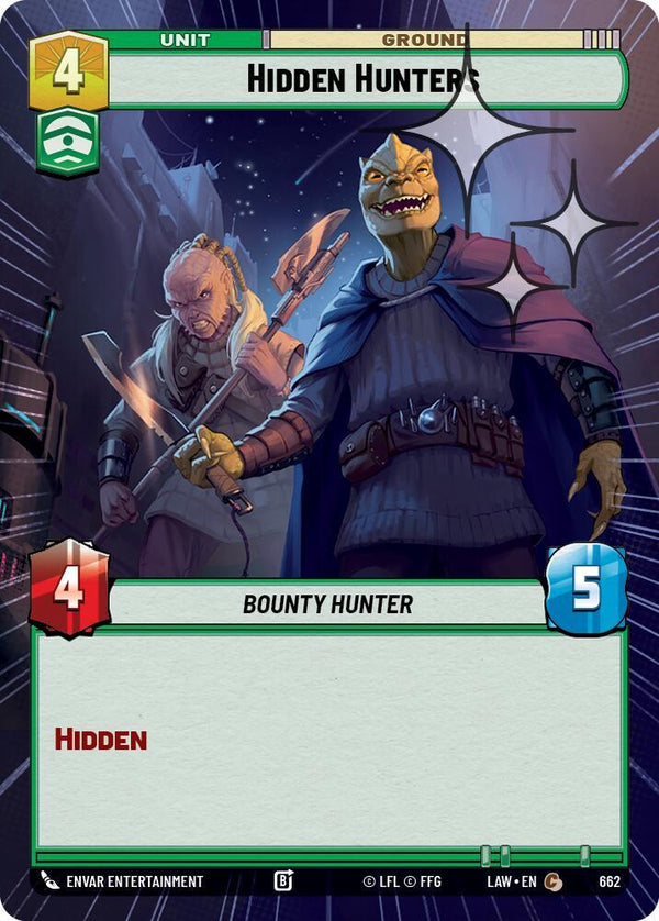 Hidden Hunters (Hyperspace Foil) - Star Wars Unlimited