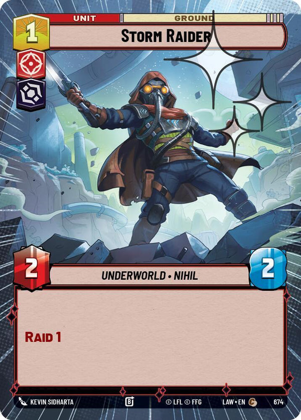 Storm Raider (Hyperspace Foil) - Star Wars Unlimited