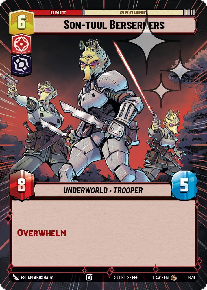 Son-tuul Berserkers (Hyperspace Foil)