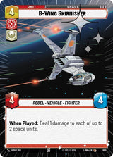 B-Wing Skirmisher (Hyperspace Foil) - Star Wars Unlimited