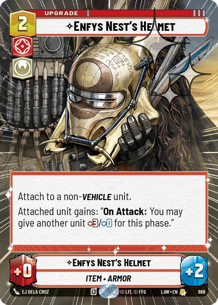 Enfys Nest's Helmet (Hyperspace Foil)