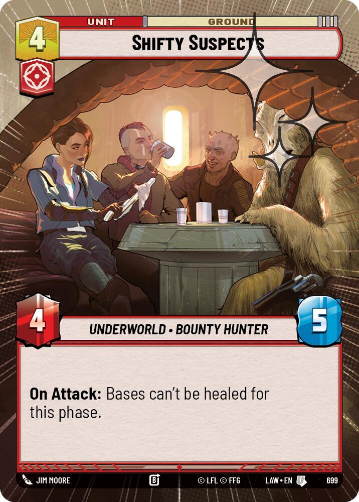 Shifty Suspects (Hyperspace Foil)