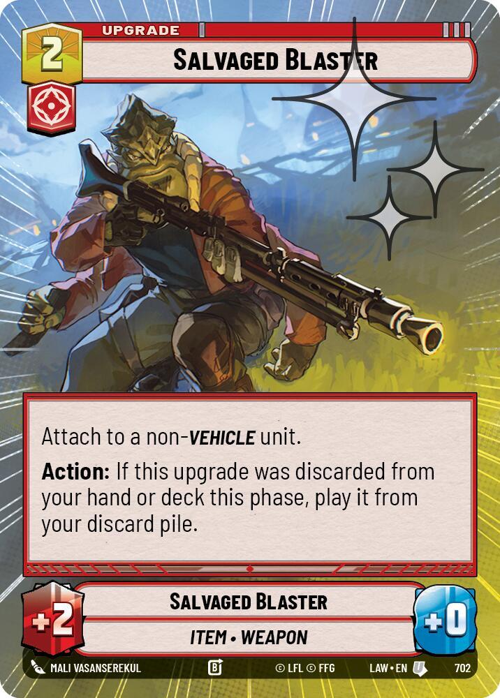 Salvaged Blaster (Hyperspace Foil)