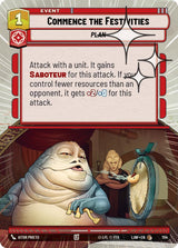 Commence the Festivities (Hyperspace Foil) - Star Wars Unlimited