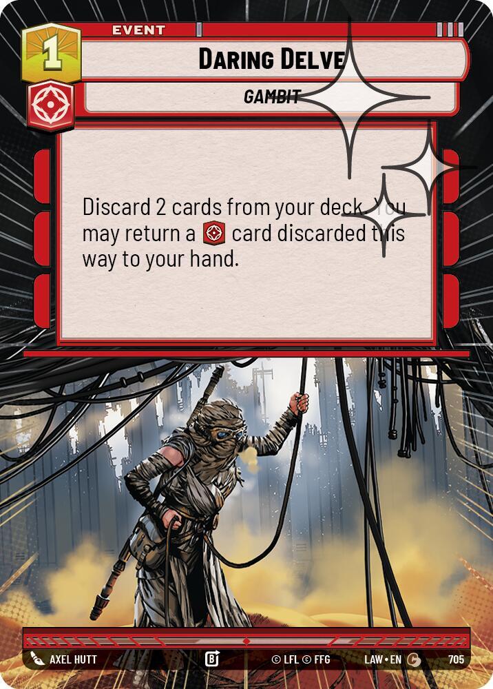 Daring Delve (Hyperspace Foil)