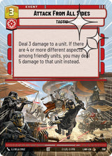 Attack From All Sides (Hyperspace Foil) - Star Wars Unlimited