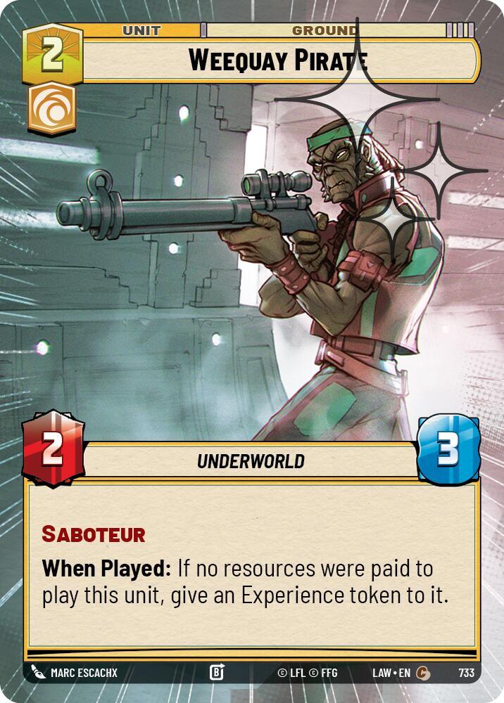 Weequay Pirate (Hyperspace Foil)