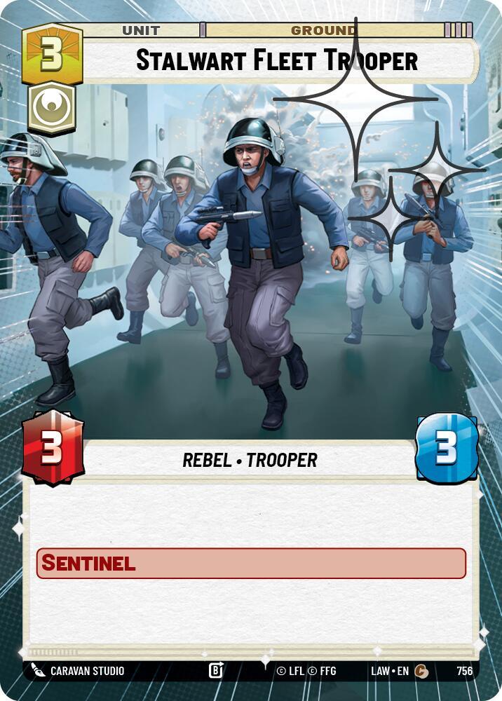 Stalwart Fleet Trooper (Hyperspace Foil)