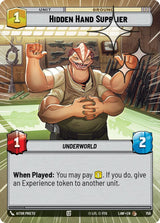 Hidden Hand Supplier (Hyperspace Foil) - Star Wars Unlimited