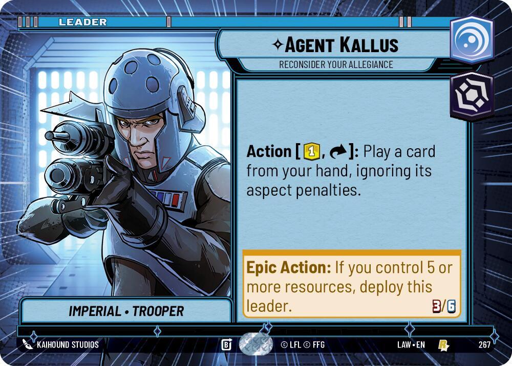 Agent Kallus - Reconsider Your Allegiance (Hyperspace)
