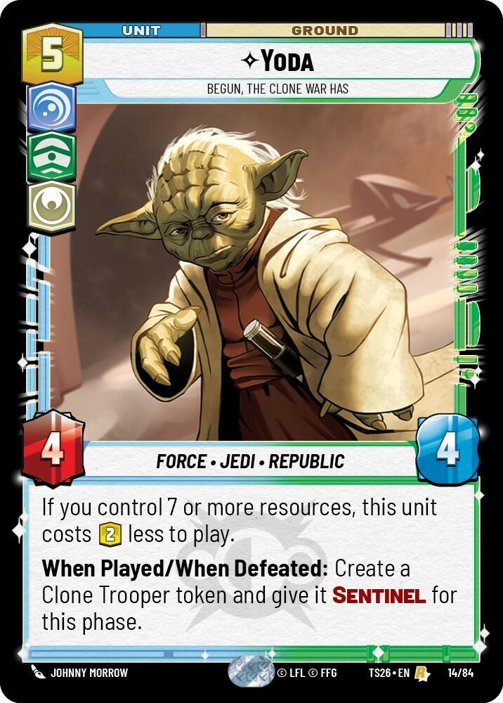Yoda - Begun, the Clone War Has
