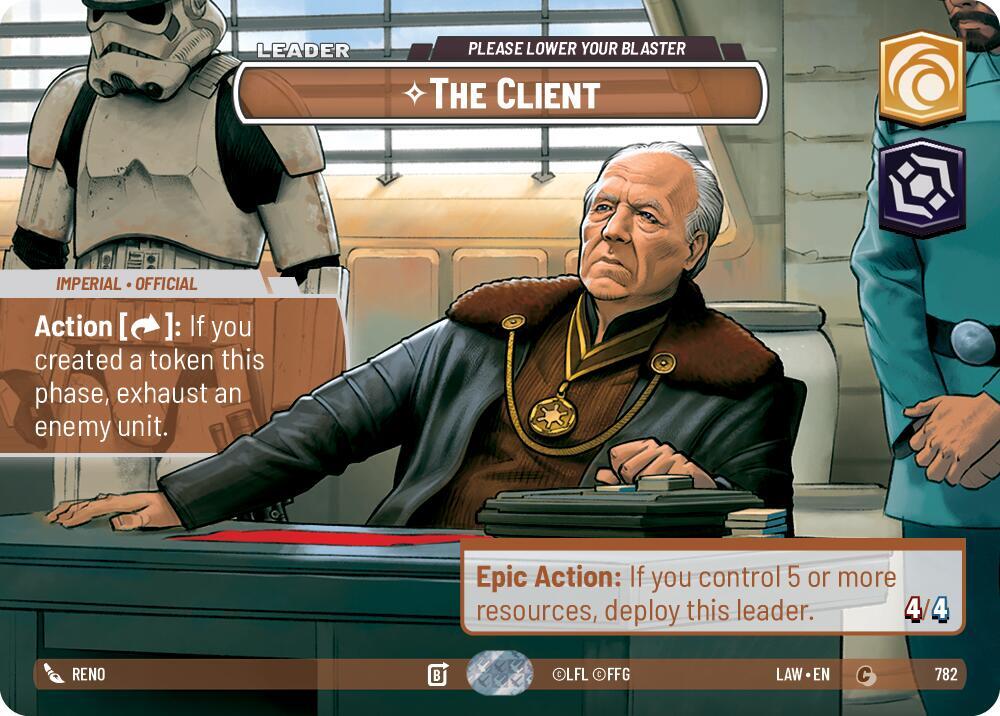 The Client - Please Lower Your Blaster (Showcase)