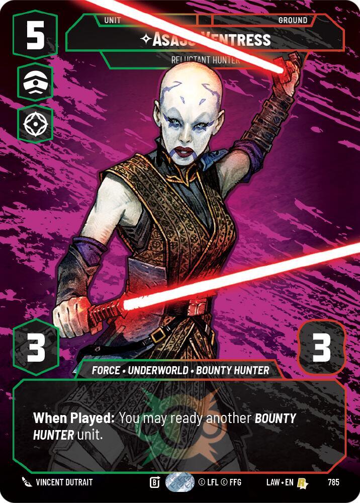 Asajj Ventress - Reluctant Hunter (Prestige)