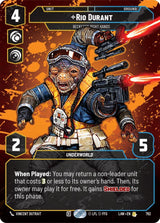 Rio Durant - Beckett's Right Hands (Prestige) - Star Wars Unlimited