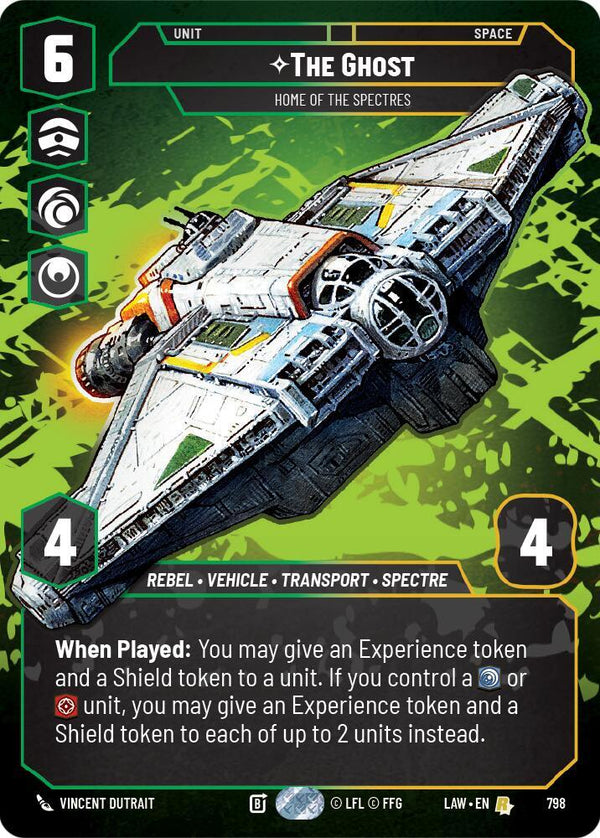 The Ghost - Home of the Spectres (Prestige) - Star Wars Unlimited