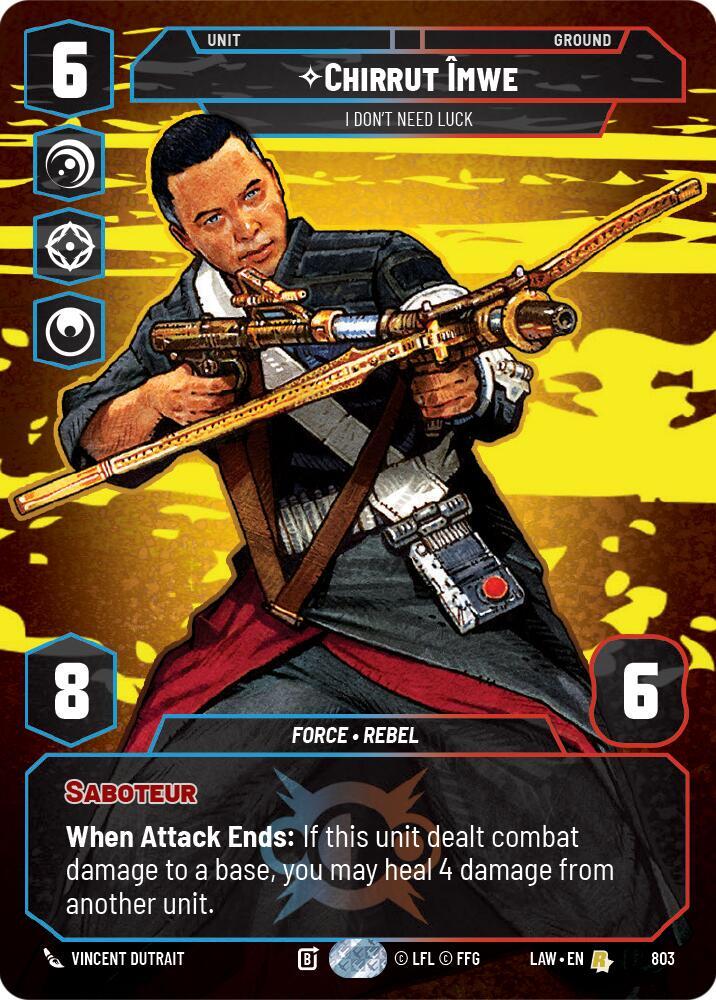 Chirrut Imwe - I Don't Need Luck (Prestige)