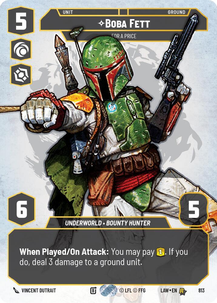 Boba Fett - For a Price (Prestige)