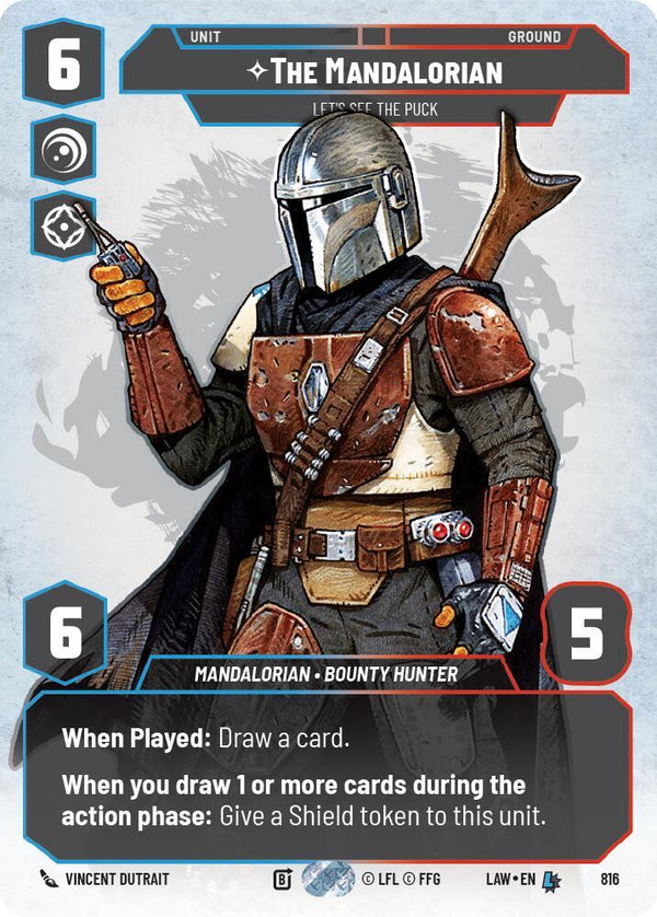 The Mandalorian - Let's See The Puck (Prestige) - Star Wars Unlimited