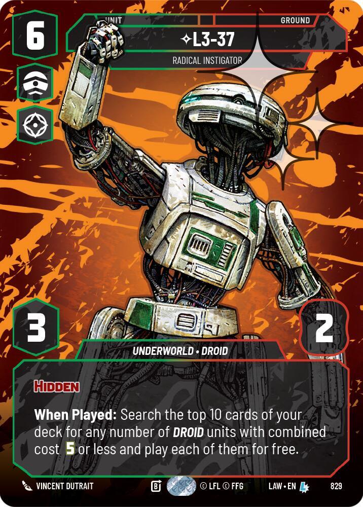 L3-37 - Radical Instigator (Prestige Foil)