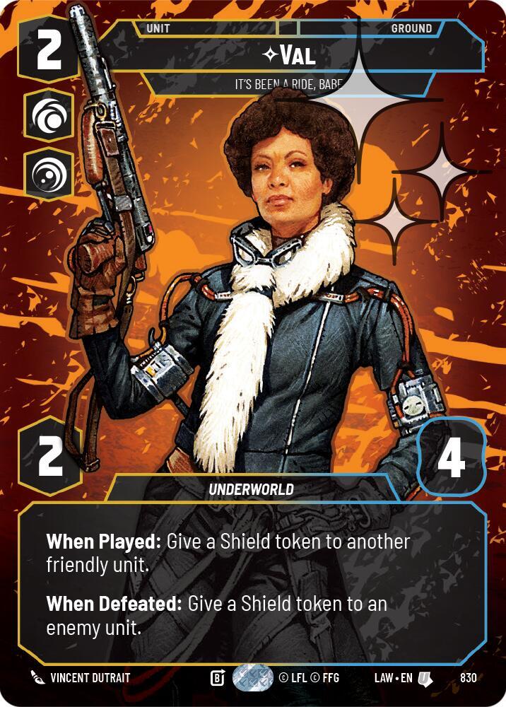 Val - It's Been a Ride, Babe (Prestige Foil)