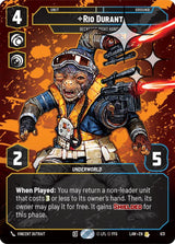 Rio Durant - Beckett's Right Hands (Prestige Foil) (LAW 831) - Star Wars Unlimited