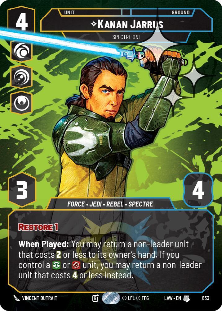 Kanan Jarrus - Spectre One (Prestige Foil)