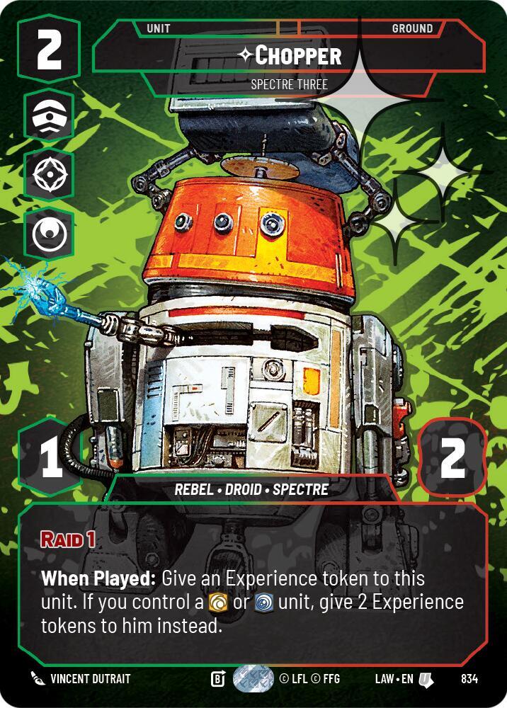 Chopper - Spectre Three (Prestige Foil)