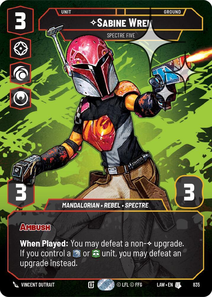 Sabine Wren - Spectre Five (Prestige Foil)