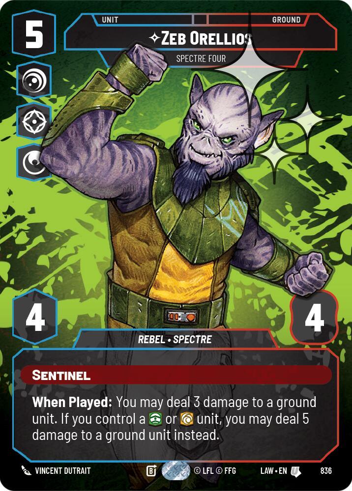 Zeb Orellios - Spectre Four (Prestige Foil)