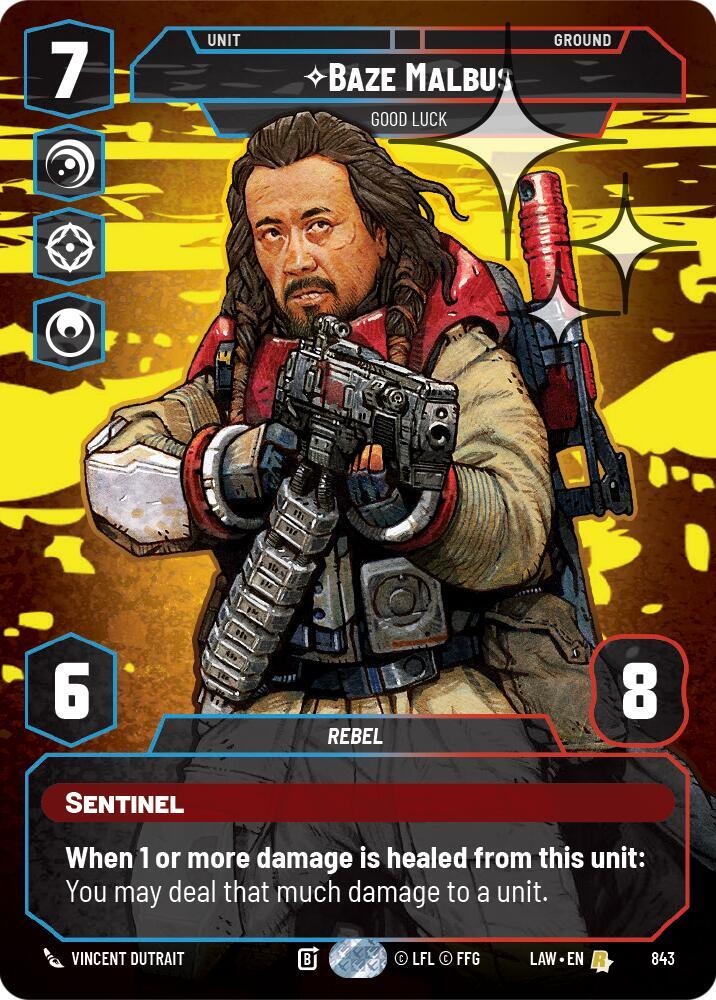 Baze Malbus - Good Luck (Prestige Foil)