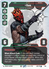 Maul - Master of the Shadow Collective (Prestige Foil) - Star Wars Unlimited