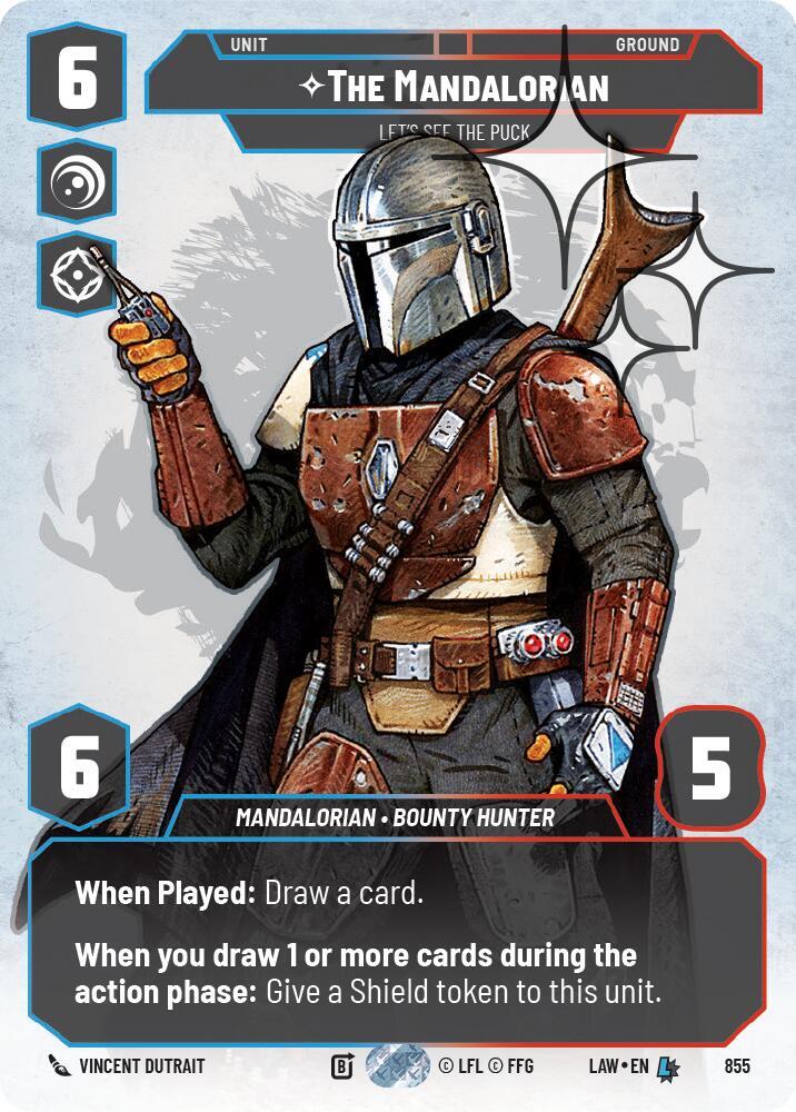 The Mandalorian - Let's See The Puck (Prestige Foil)