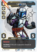 Jango Fett - Wily Mercenary (Prestige Foil) - Star Wars Unlimited