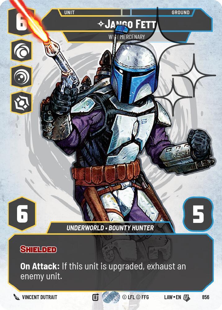 Jango Fett - Wily Mercenary (Prestige Foil)
