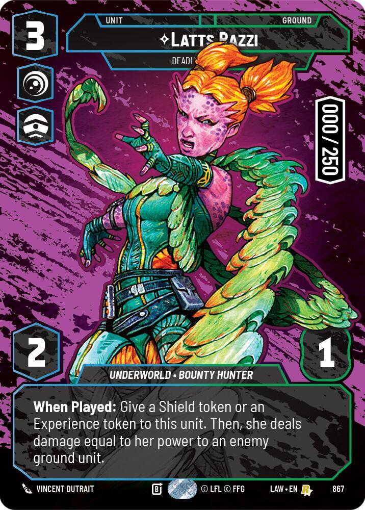 Latts Razzi - Deadly Whipmaster (Serialized)