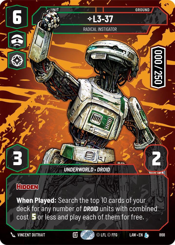 L3-37 - Radical Instigator (Serialized)