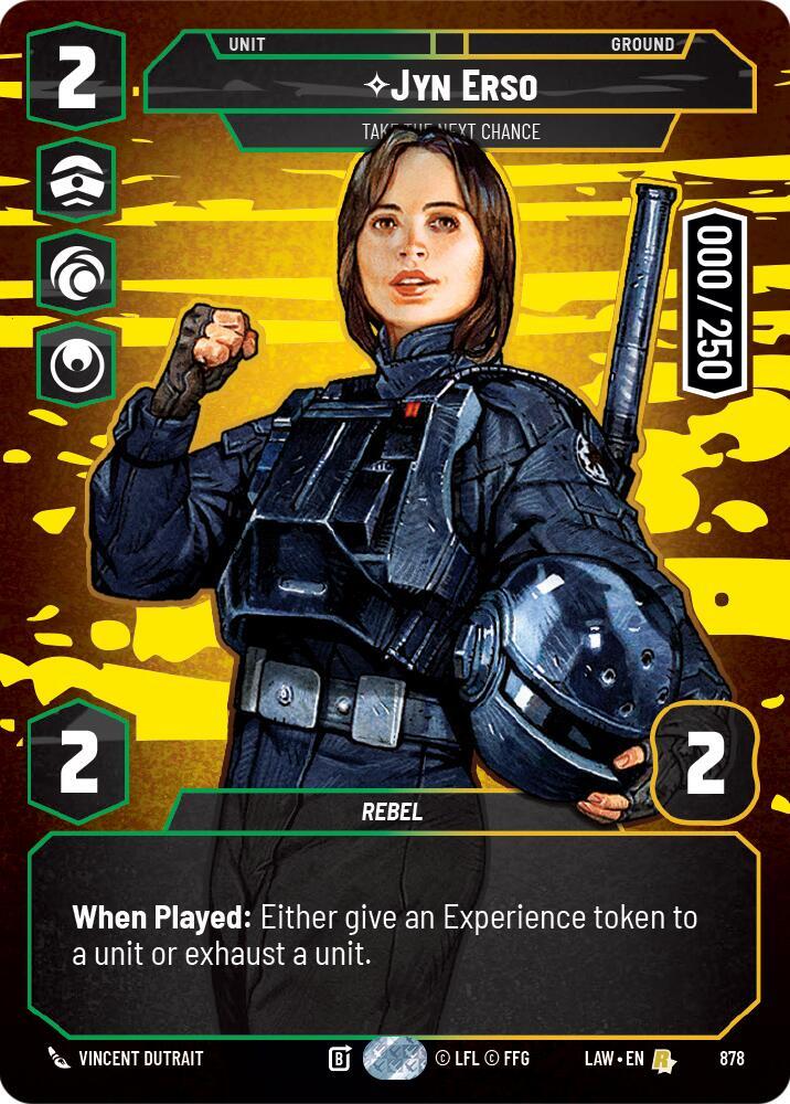 Jyn Erso - Take the Next Chance (Serialized)