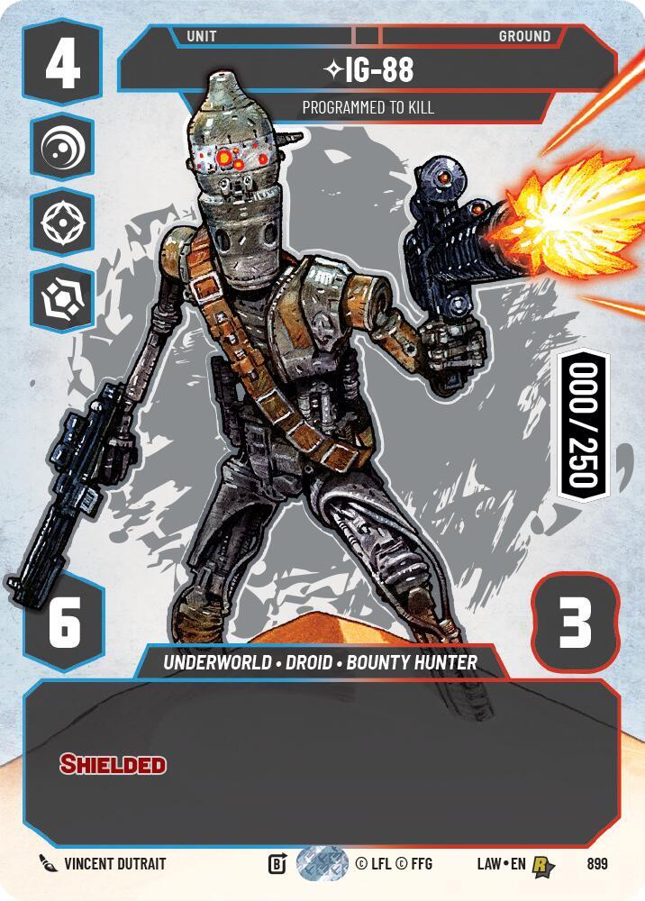IG-88 - Programmed to Kill (Serialized)