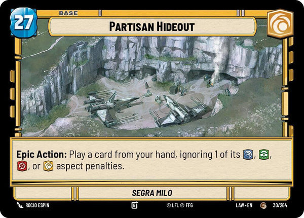 Partisan Hideout // Experience - Star Wars Unlimited