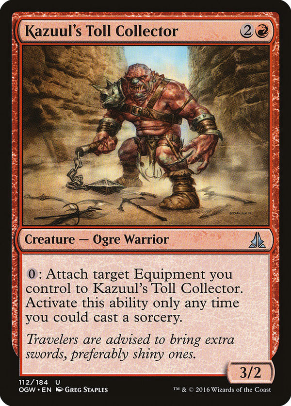 Kazuul's Toll Collector - Magic: The Gathering